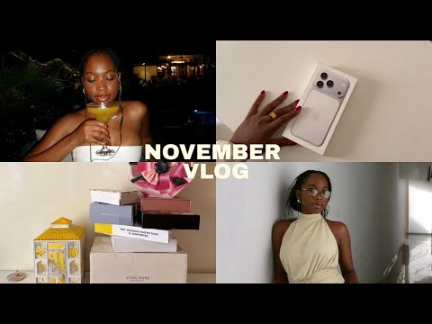 November in Lagos - wholesome family time & lots of work.