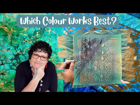 Unlocking Gelli Printing Techniques: Choosing the Ideal Colours