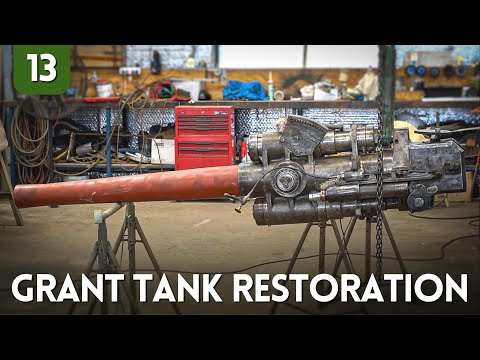 WORKSHOP WEDNESDAY: Reassembling the 75mm on a rare WW2 Grant Tank