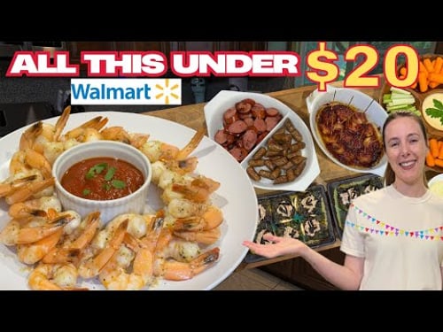 Walmart Holiday Party For Under $20 - 5 Super Easy Appetizers