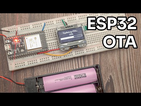 ESP32 OTA updates | Upload code to ESP32 wirelessly Over The Air