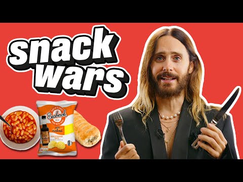 Jared Leto Is Obsessed With British Food | Snack Wars