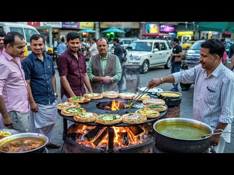 STREET FOOD LOVER'S DREAM! PARATHA & STEW on Pakistan Food Streets