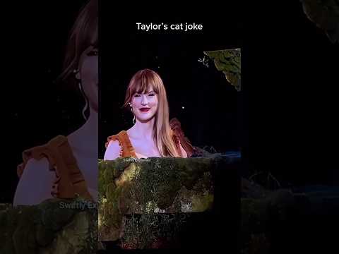When Taylor Swift told a joke on the Eras Tour and she was so proud of it...