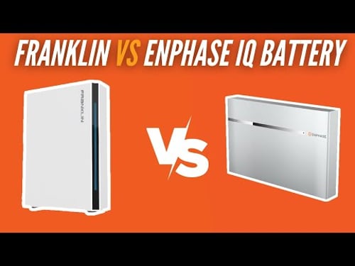 Franklin VS Enphase IQ Battery for Whole Home Backup