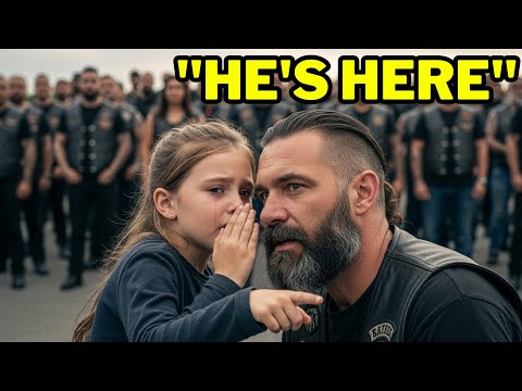 Child Whispered “He’s After Me” — 50 Bikers Formed a Wall Around Her