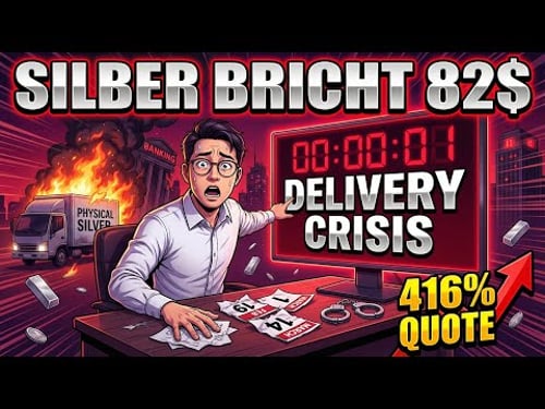 Silber bricht 82 $: Banken geraten in Panik, 416-%-Anspruchsquote löst Lieferkrise aus