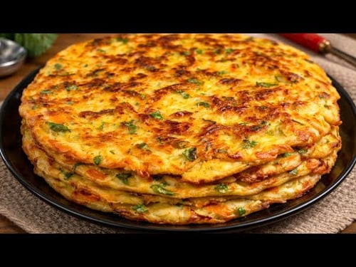 Sie haben noch nie so leckere Kartoffelpfannkuchen probiert! Dieses Rezept wird jeden überraschen!