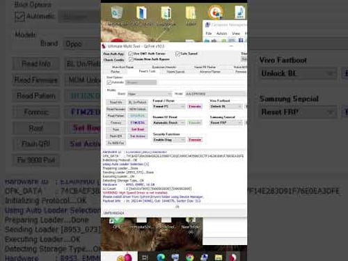 Oppo A3s Pin Pattern Unlock 1 click in UMT