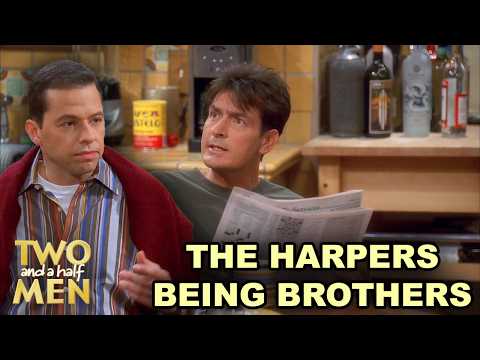 An Hour of Alan and Charlie Acting Like Brothers | Two and a Half Men
