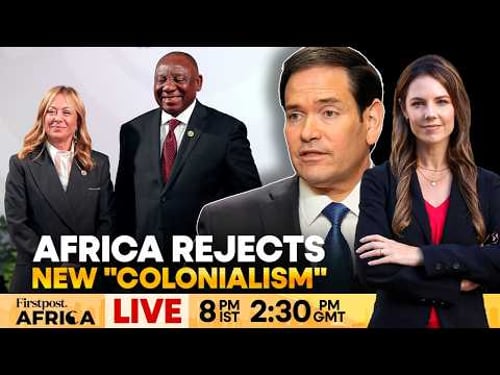 LIVE: Ramaphosa Slams Rubio’s “Anti-Colonial” Remarks | Firstpost Africa | N18G