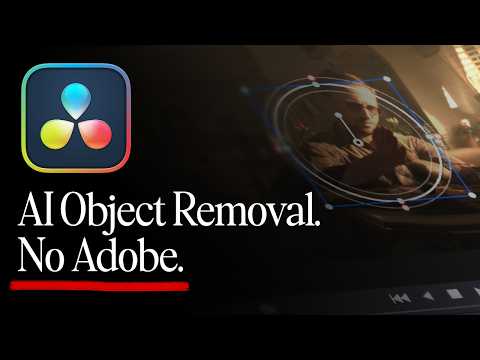 AI Object Removal in DaVinci Resolve (No Adobe Needed)
