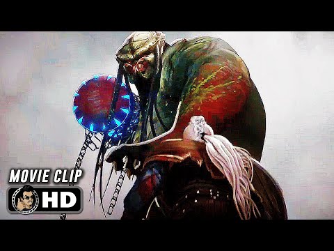 Viking Destroys A Predator Scene | PREDATOR: KILLER OF KILLERS (2025) Movie CLIP HD