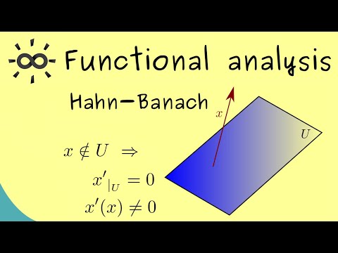 Functional Analysis 25 | Hahn–Banach Theorem