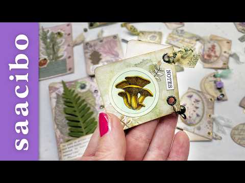 Floating Tabs! Fun & Easy Scrapbusting Project #useyourscraps