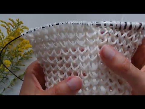 Super 3D knitting patterns | only FRONT and PURLS