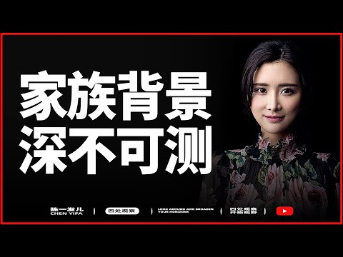 误闯天家!发姐的家族背景,竟然如此深不可测?! | 四处观察系列 | 陈一发儿