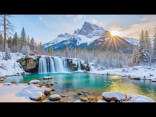 Peaceful Winter Music ❄️ Relaxing Piano Music for Stress Relief & Healing