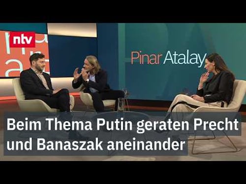 Thema Putin: Precht und Banaszak geraten aneinander - Pinar Atalay in voller Länge | ntv Talk