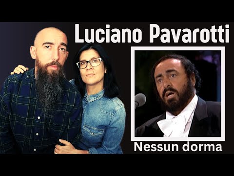 Luciano Pavarotti - Nessun dorma (REACTION) with my wife