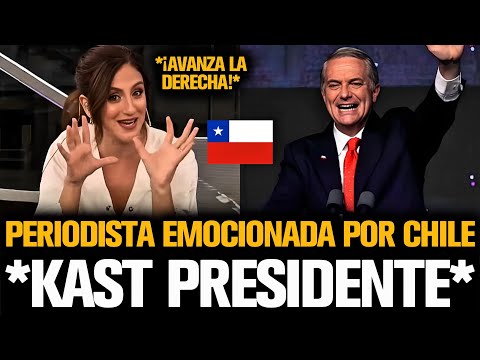 PERIODISTA EMOCIONADA POR CHILE TRAS LA VICTORIA DE KAST PRESIDENTE