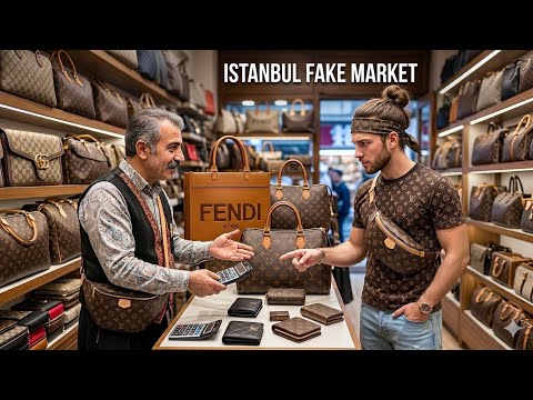 Istanbul 🇹🇷 Türkiye Fake Market Shopping Spree 2026