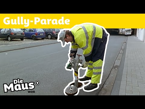 Was verbirgt sich unter den Gullydeckeln? | DieMaus | WDR