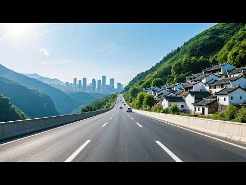 Driving from Chongqing to Chengdu: China's most beautiful scenic highways.