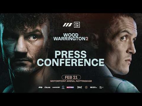 Leigh Wood Vs Josh Warrington 2 | Press Conference *LIVE* | Matchroom Boxing