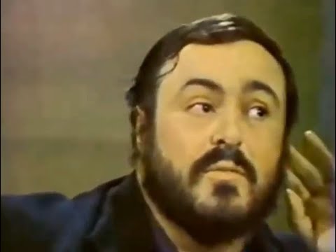 Pavarotti on singing piano vs forte