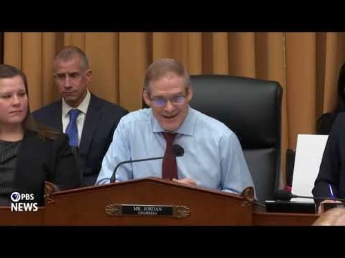 WATCH: Sen. Jordan makes opening statement in hearing with AG Bondi