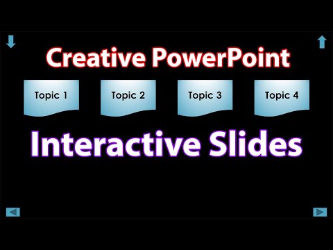 How To Create Interactive PowerPoint Slides.