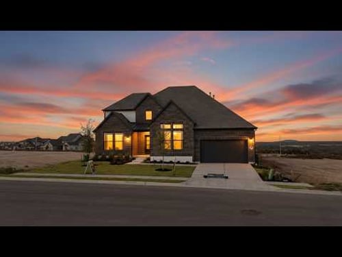 Drees Custom Homes Liberty Hill New Construction | Tour the Elliot Plan at Lariat