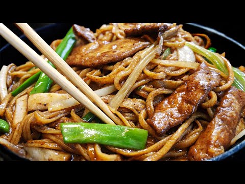 This is how restaurants in Beijing make chicken noodles! Incredibly simple and unbelievably deliciou