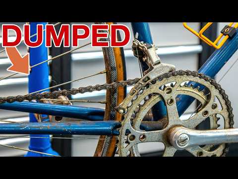Restoring abandoned Peugeot bike! Full rebuild project...