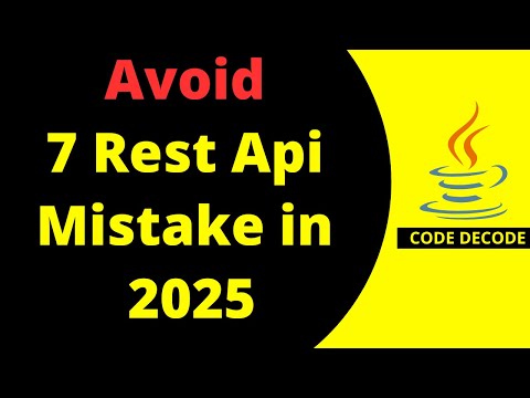 Are You STILL Making These 7 Spring Boot REST Mistakes in 2025 ? | Interview Questions | Code Decode