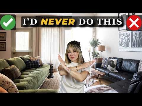 5 Things I Don't Do in My Home as a Pro Interior Designer | Julie Khuu
