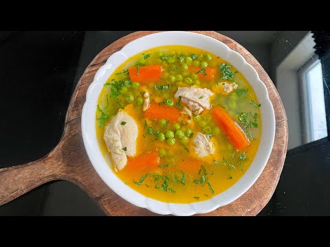 Supă de Pui cu Mazăre @IulyaFoodStation