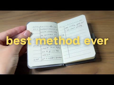The BEST Productivity Method Ever for ADHD | Interstitial Journaling