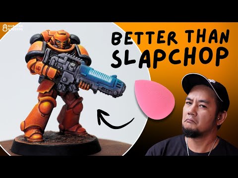 Double SPONGE Chop is Better than #slapchop