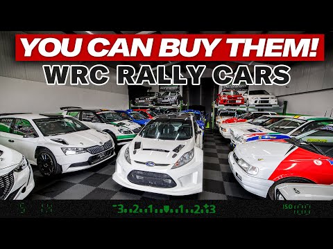 Used Car Dealership full of WRC Rally Icons that ANYONE can buy | Capturing Car Culture