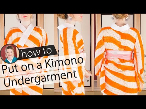 How to Put on a Nagajuban