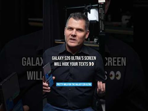 Galaxy S26 Ultra Privacy Screen Feature... Game-Changer Display 🤯