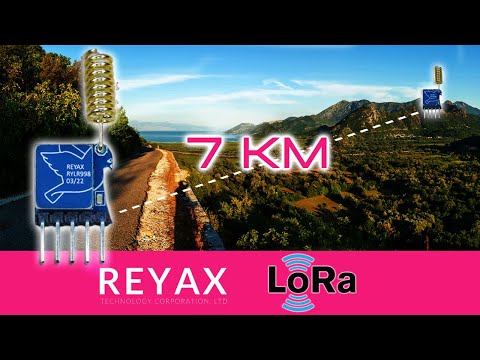 Long-distance communication with RYLR998 (AMAZING) 😮