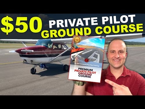 $50 Private Pilot Ground Course (Works with ForeFlight!)