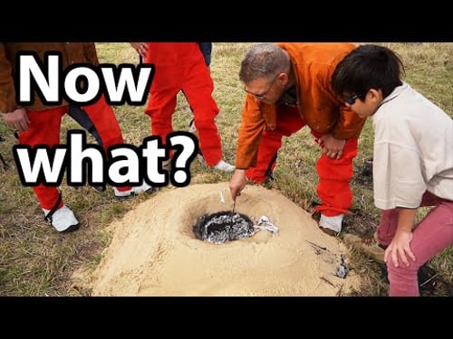 Bonus Clip 2 - The Great Debate - 125 kg Bull Ant Nest Casting - Australian Ant Art™