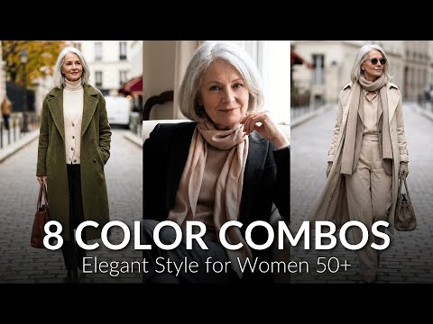 8 Color Combos That Make Women 50+ Look Expensive - Elegant and Old Money Style for Women 50+