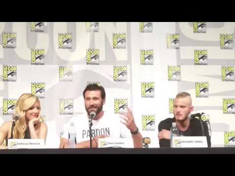 Vikings cast talks about shooting S3-SDCC15