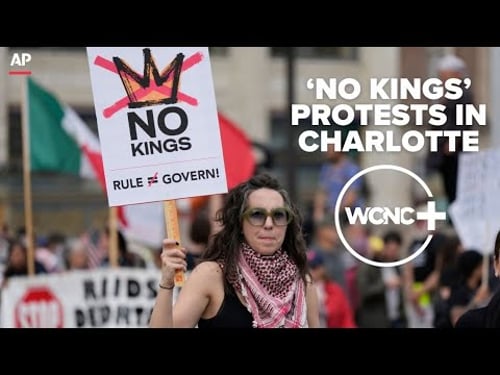 LIVE | 'No Kings' protests in Charlotte, NC | Hundreds attend anti-Trump rallies 3/28/26