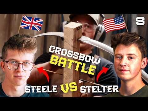 Steele vs Stelter Across the Pond! 4 Hr Crossbow Challenge